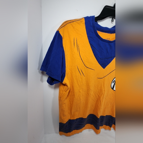 RIPPLE JUNCTION DRAGONBALLZ GOKU "REALIZE" XL ORANGE / BLUE T-SHIRT - Picture 3 of 9